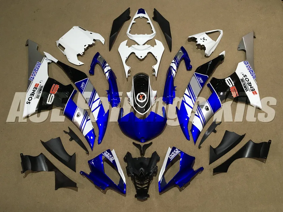 Новые ABS полные комплекты обтекателей подходят для YAMAHA YZF-R6 2006 2007 Обтекатели набор YZF1000 YZF R6 06 07 корпус инжектора части ENEOS