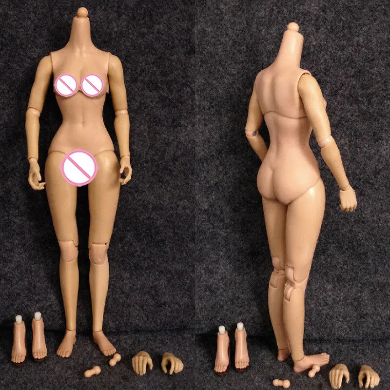 1/6 Female Suntan Skin Figure Body Model W/Replaceable Feet&ampHands Toy For 12'' KUMIK CG CY Girl Doll | Игрушки и хобби
