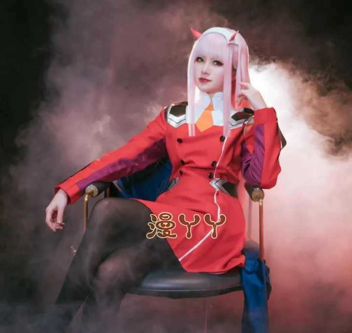 Takerlama DARLING in the FRANXX ZERO TWO CODE 002 аксессуар костюма для косплея 100 см длинные прямые