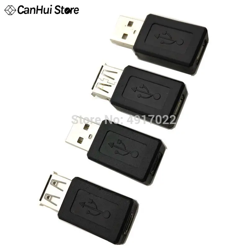 2 шт. переходник с Micro USB на 0 типа A мама|Соединители| |