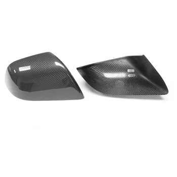 

Car Rear View Mirror Cover for Tesla Model 3 2016-2020 Dry Carbon Fiber Side Mirror Cover Trim Accessories,Bright Color