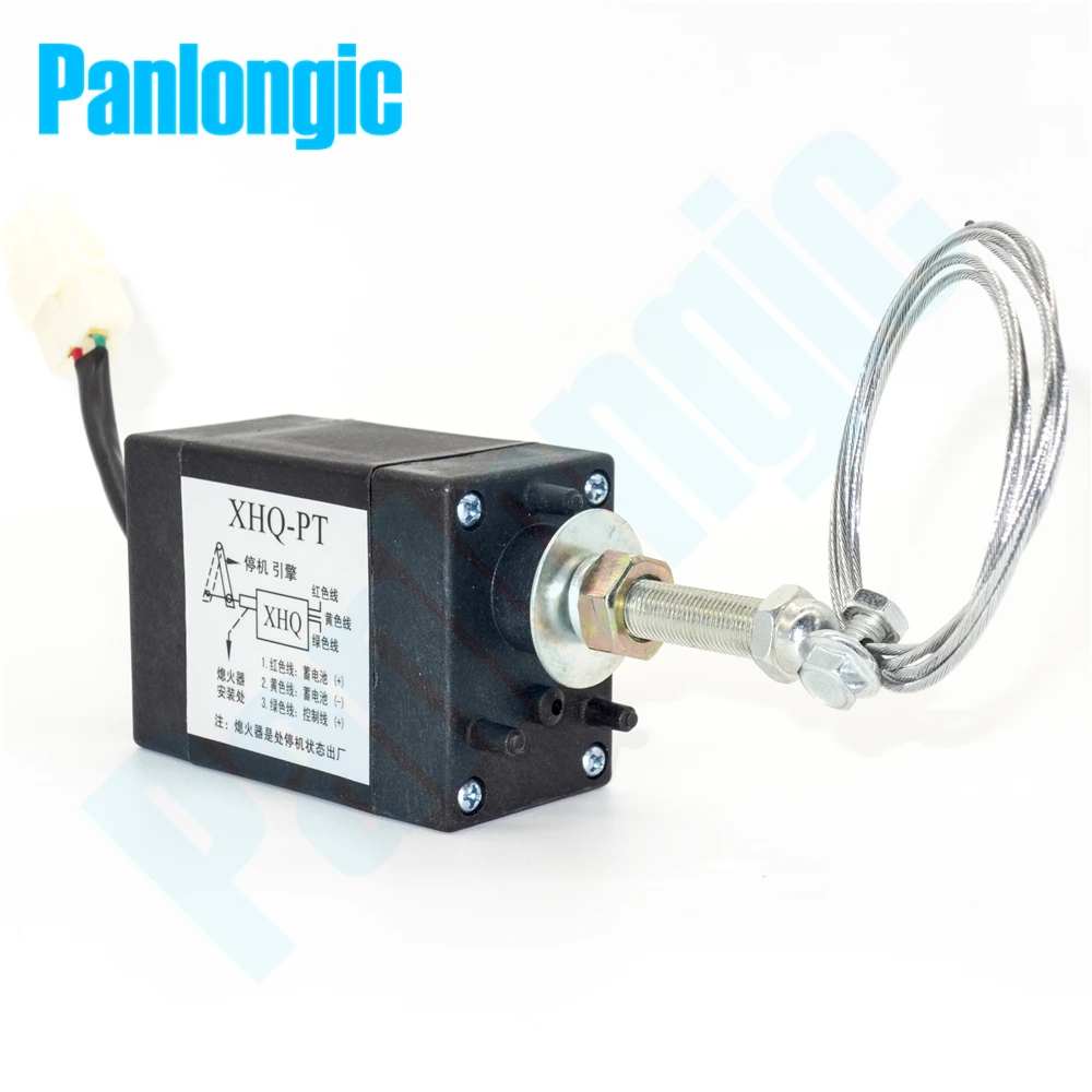 12 V/24 V Мощность Вкл/Выталкивающая Тип дизельный двигатель Запчасти остановочный соленоид для генератора