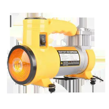 

Heavy Duty Double Cylinders Direct Drive Metal Pump LED 12V Tire Inflator Filler