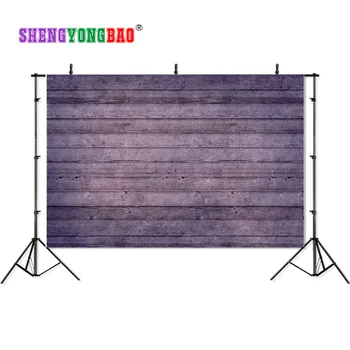

SHENGYONGBAO Vinyl Custom Photography Backdrops Prop Board Wood Planks theme Photo Studio Background S17924-23