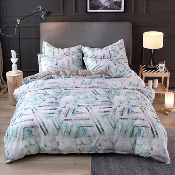 

Geometric Bedding Sets Modern Duvet Cover Set 2/3pcs Bohemian Bed Set Double Queen Quilt Cover Bed linen (No Sheet No Filling)