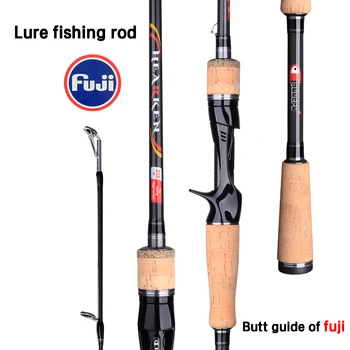 BUDEFO Hearken Spinning Casting Fuji Lure Fishing Rod 3-50g F 1