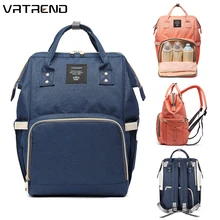 VRTREND дизайнерская модная сумка для подгузников для мам и мам Большая вместительная сумка для детских подгузников рюкзак для путешествий сумка для кормления для ухода за ребенком
