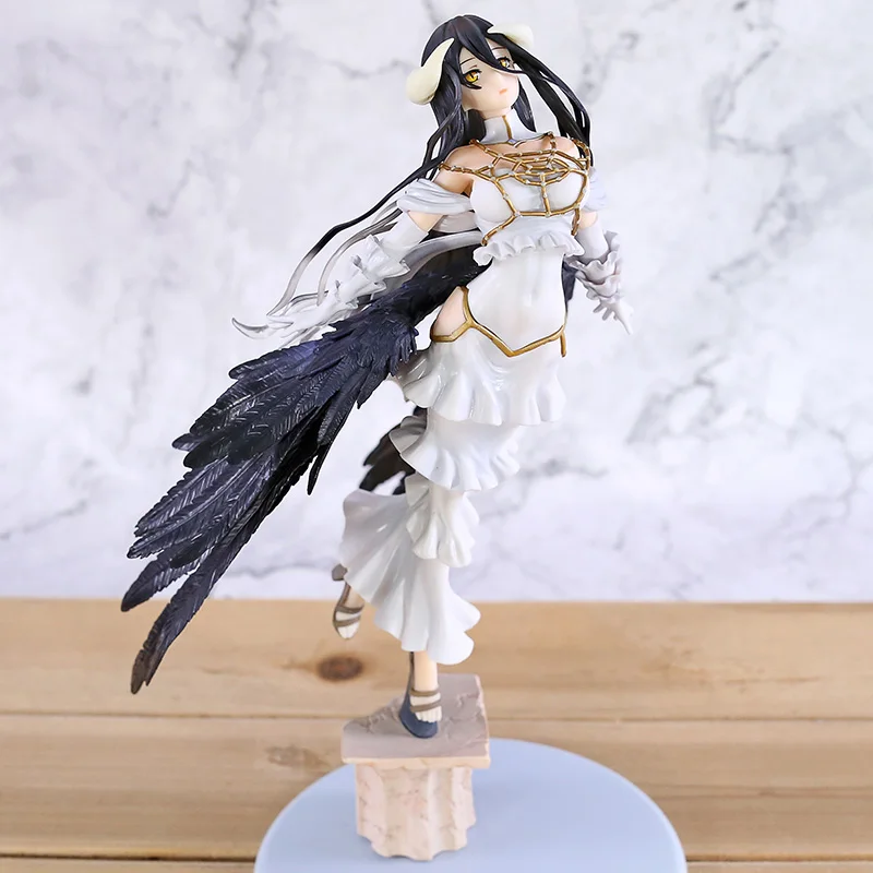 Аниме Albedo Flying Ver. ПВХ фигурка Коллекционная модель игрушки куклы