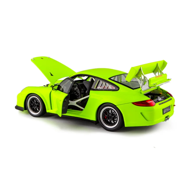 Welly 1:18 Porsche 911 Carrera S GT3 брелок для автомобильных ключей имитационная модель
