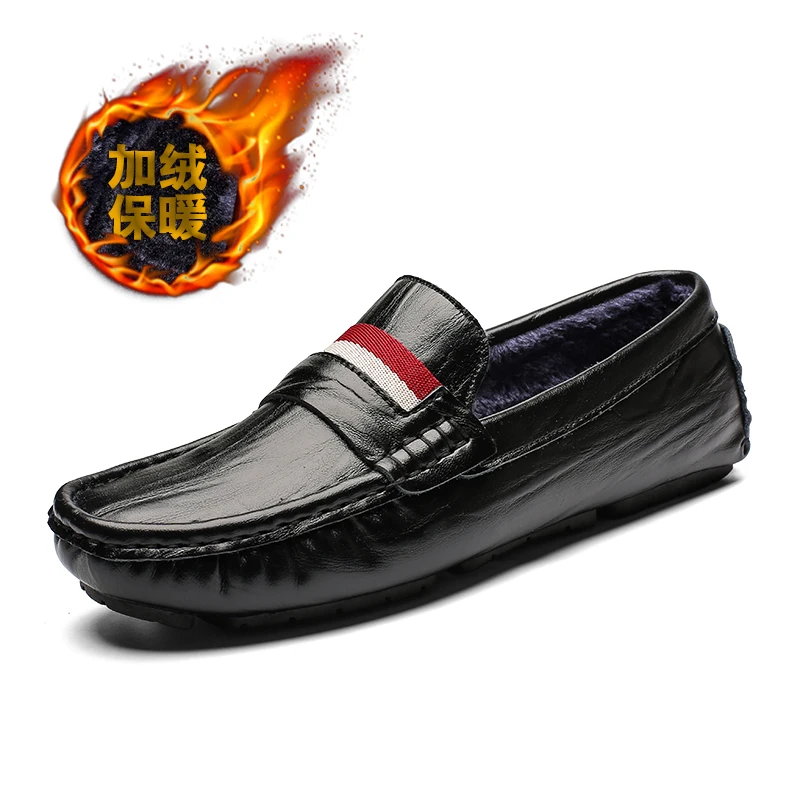 Туфли мужские из натуральной кожи роскошные брендовые дышащие мокасины без