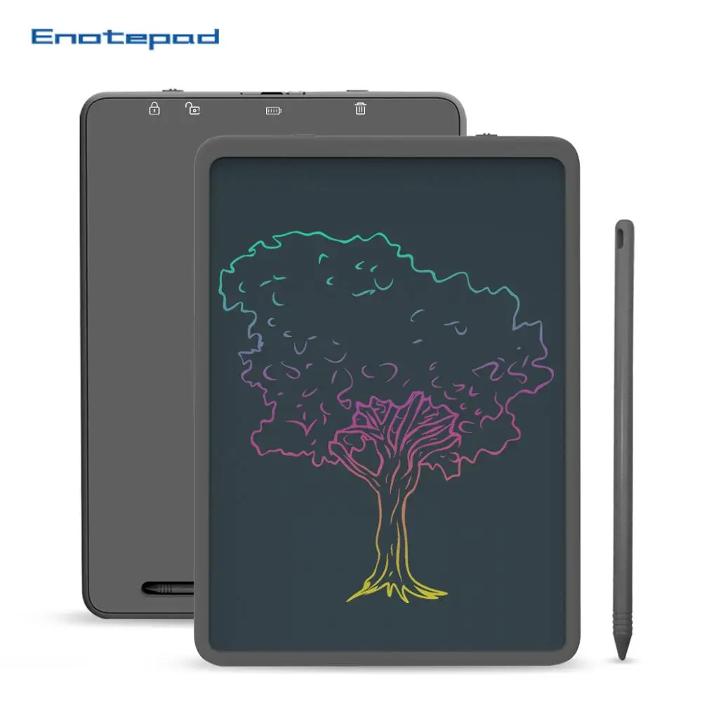 

Enotepad 11 inch LCD Writing Tablet Pad Reuse for Drawing Digital Erasable Drawing Tablet/Pad/Board For Business and Kids Notes
