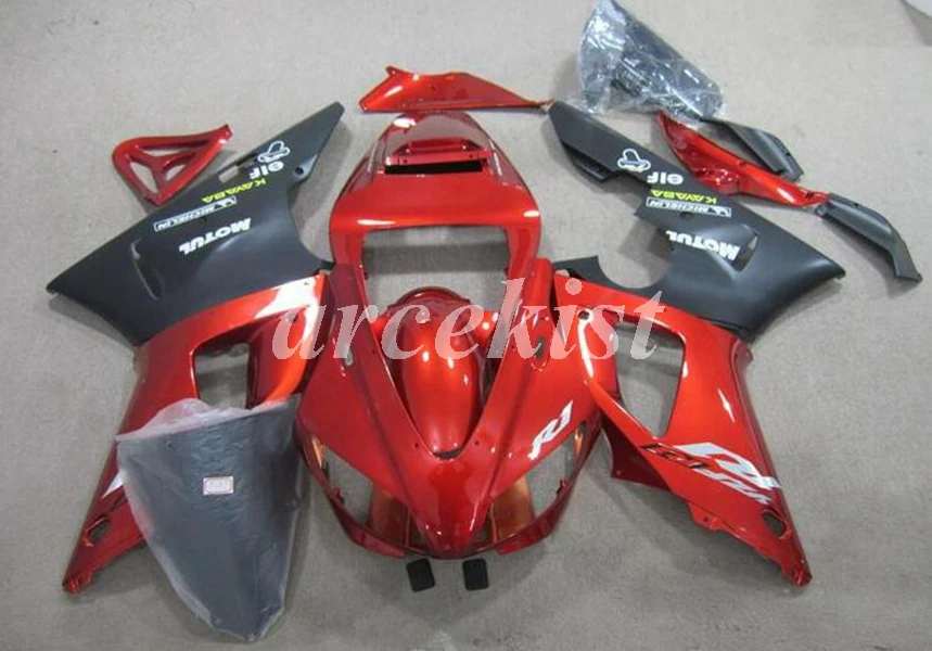 4 подарки ABS полный обтекатель комплект подходит для YAMAHA YZF-R1 R1 1998 1999 98 99 Кузов Набор красный