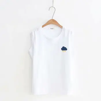 

2018 Summer T-shirt Women Casual Lady Top Tees Tshirt Female Clothing T Shirt Printed with short sleeves Cotton leisure