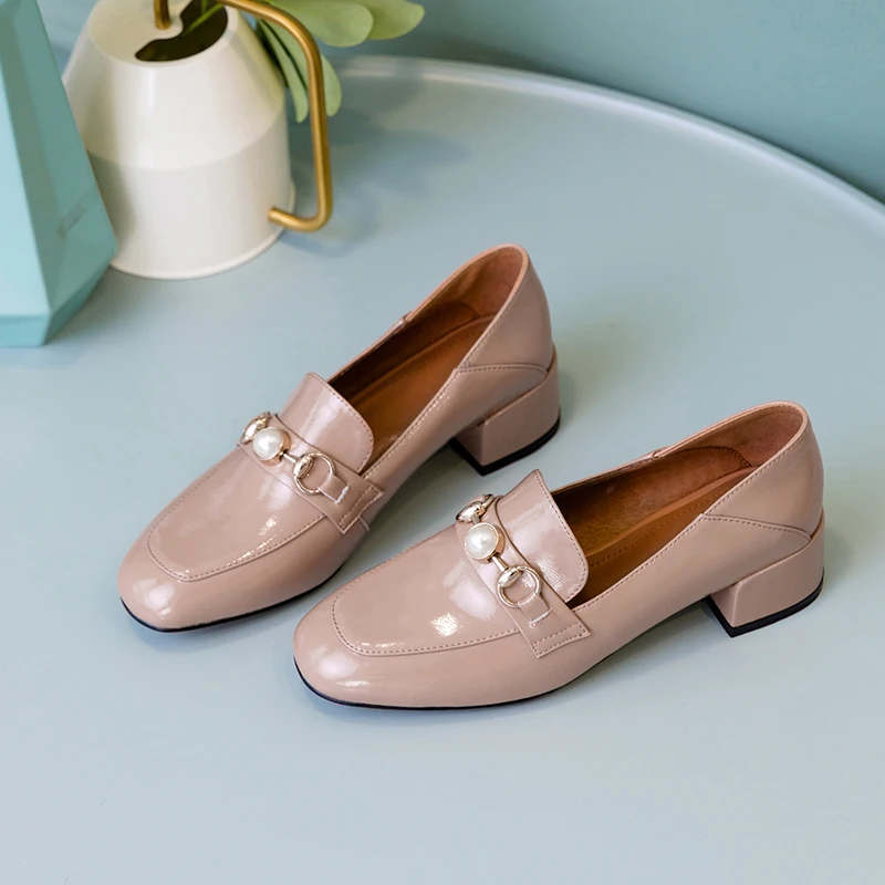 Chaussures femme; Новинка; Брендовая обувь на плоской подошве; женские лоферы из натуральной кожи; мягкие лоферы; женская повседневная обувь; zapatos mujer