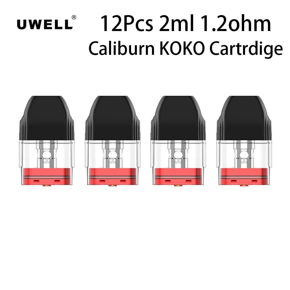 Оригинальный бак для электронной сигареты Uwell Caliburn KOKO 2 мл 12 шт.|Атомайзеры