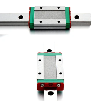 

MGN9 100 - 800mm Miniature Linear Rail Slide 2pcs MGN Linear Guide router cnc 3d