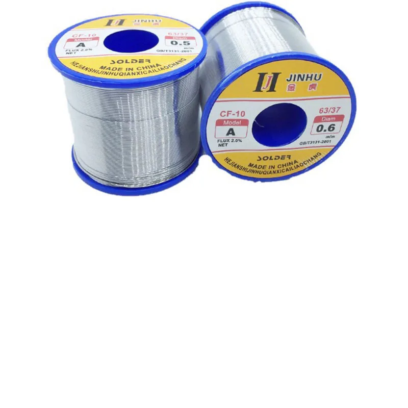 Tin Lead Solder Wire Rosin Core Wire Roll Soldering High purity Welding Tool 0.5/0.6/0.8/1.0/1.2mm 400g