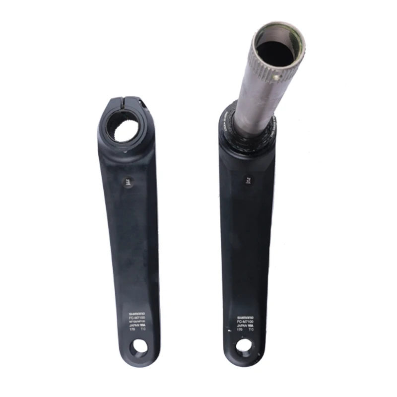SHIMANO SLX M7100 XT M8100 Deore M6100 12s MTB Kurbelarm Mountainbike Fahrrad 1x12-Gang 165mm 170mm 175mm MT801 Tretlager – Detail 19