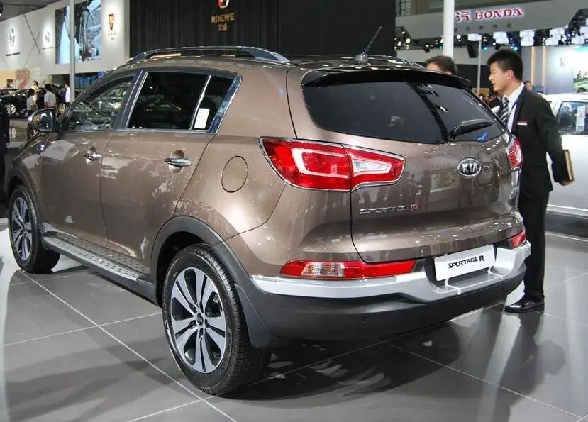 Автомобильные 3D роскошные кожаные автомобильные коврики подходит для KIA SPORTAGE R 2011 2012 2013 EMS