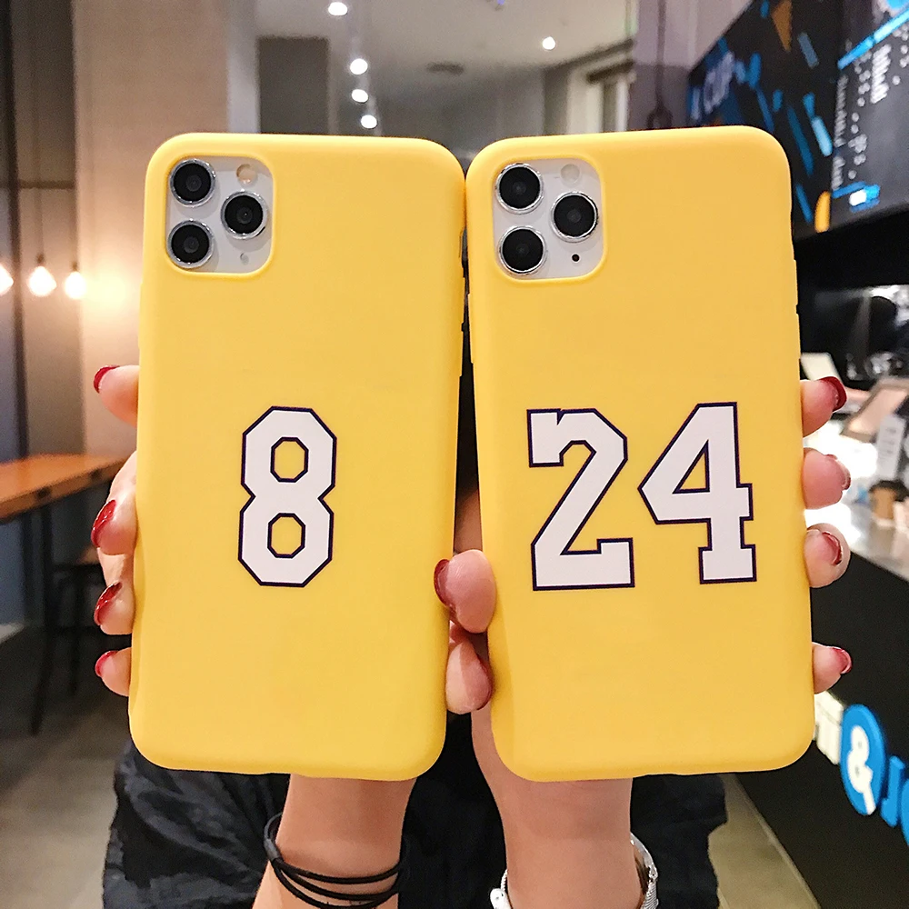 2020Sep.Update Hot Popular 8#24#TPU Soft Case For iPhone 11 Pro Max XS 6 6s iPhone7 iPhone8 xsmax XR X Phone 7 8 Plus CASE Cover 2020Sep.Update Hot Popular 8#24#TPU Soft Case For iPhone 11 Pro Max XS 6 6s iPhone7 iPhone8 xsmax XR X Phone 7 8 Plus CASE Cover