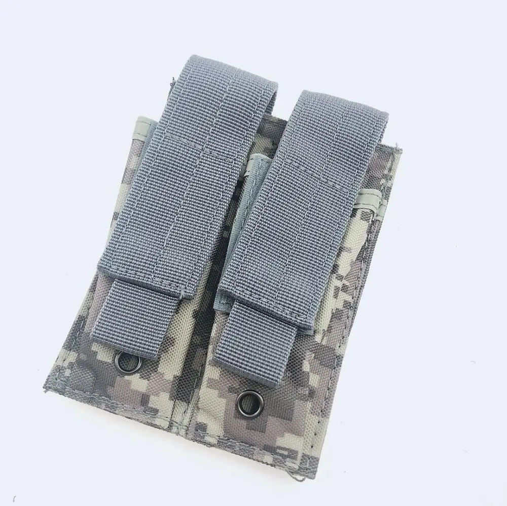Тактическая Охота 600D нейлон Molle Двойной Пистолет Журнал Сумка 5 дюймов|Мешочки| |
