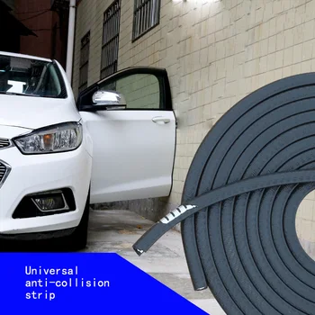 

5m Car Door Anti-collision Strip Sticker Anti-rubbing Adhesive Strips Anti-scratch Rubber Strips For Car
