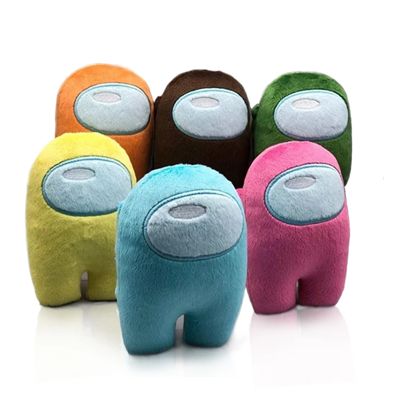 

10CM Among Us Game Plush Dolls Cartoon Toys Anime Figure Multicolor Doll Stuffed Chirldren Model Christmas Gifts