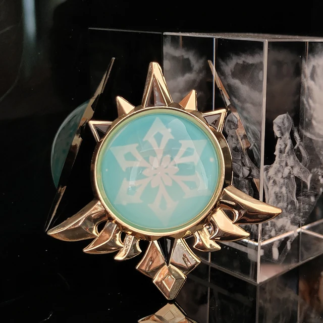 Genshin Impact Trinket Mondstadt Liyue Harbor Vision Of God Keychains Anime Accessories Bag Pendant Key Rings High Quality megndebing