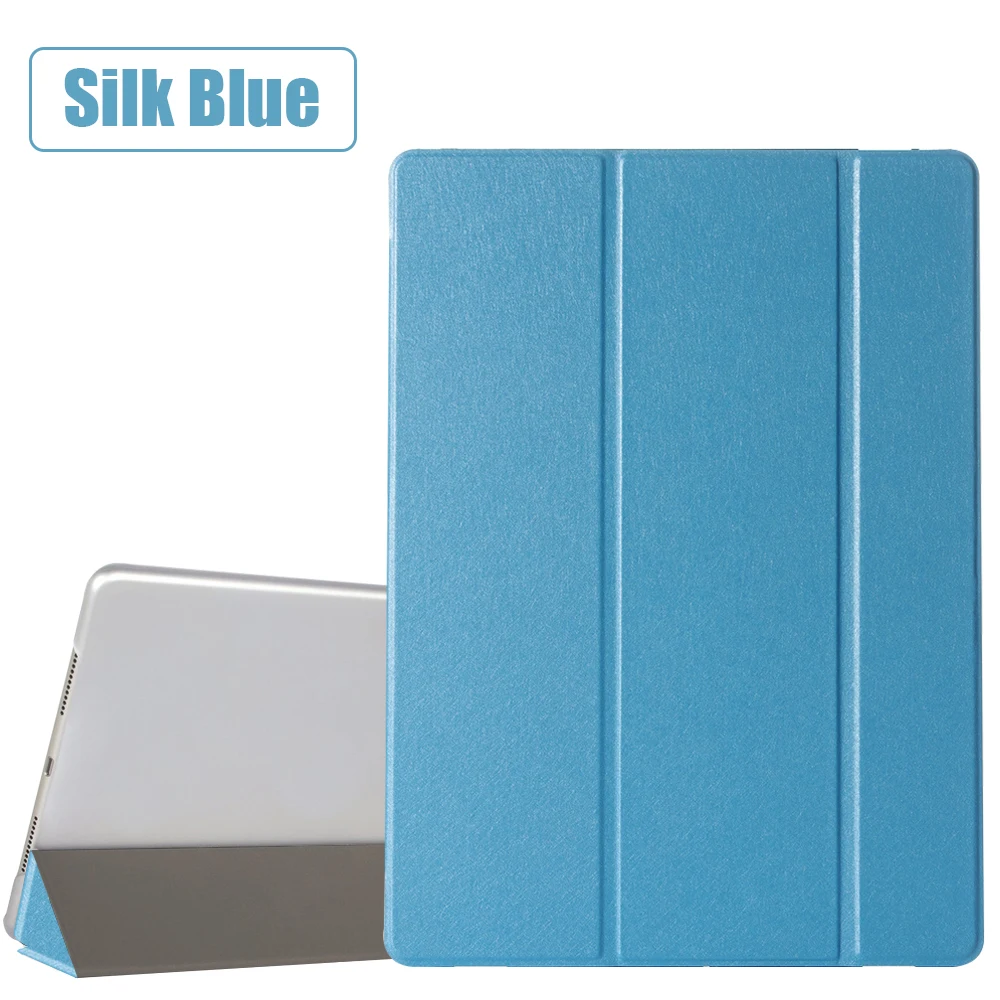 thumbnail image 1 of Funda para tableta Samsung Galaxy Tab S2 de 9,7 pulgadas, funda de activación inteligente, funda con tapa de cuero con triple pliegue, funda con soporte SM-T810 T815 T813 T819, 1 of 5