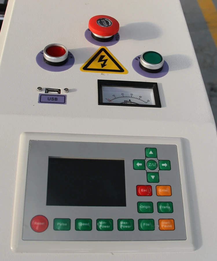 High speed laser cutting machine AKJ1610 90w
