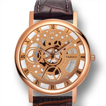 

CTPOR Retro Men's Watch Belt Korean Luxury Fashion Non Mechanical Quartz Watch Waterproof Leisure Watch B077