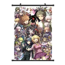 Danganronpa V3: Killing Harmony прокрутка плакат японская игра настенный водонепроницаемый холст плакат художественное украшение для дома 20X30 см