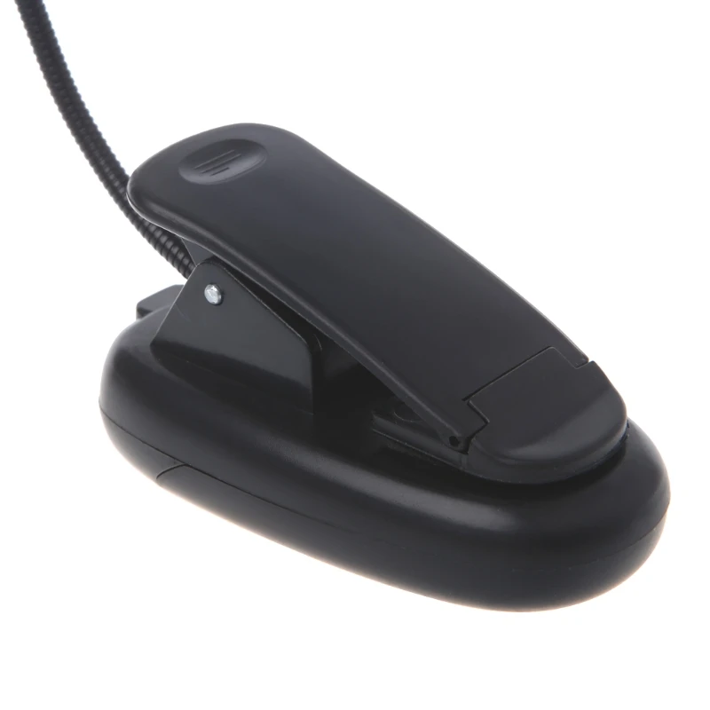 Flexible Arm Dimmable 7 LED USB Table Lamp Clip-on Bed Reading Table Light