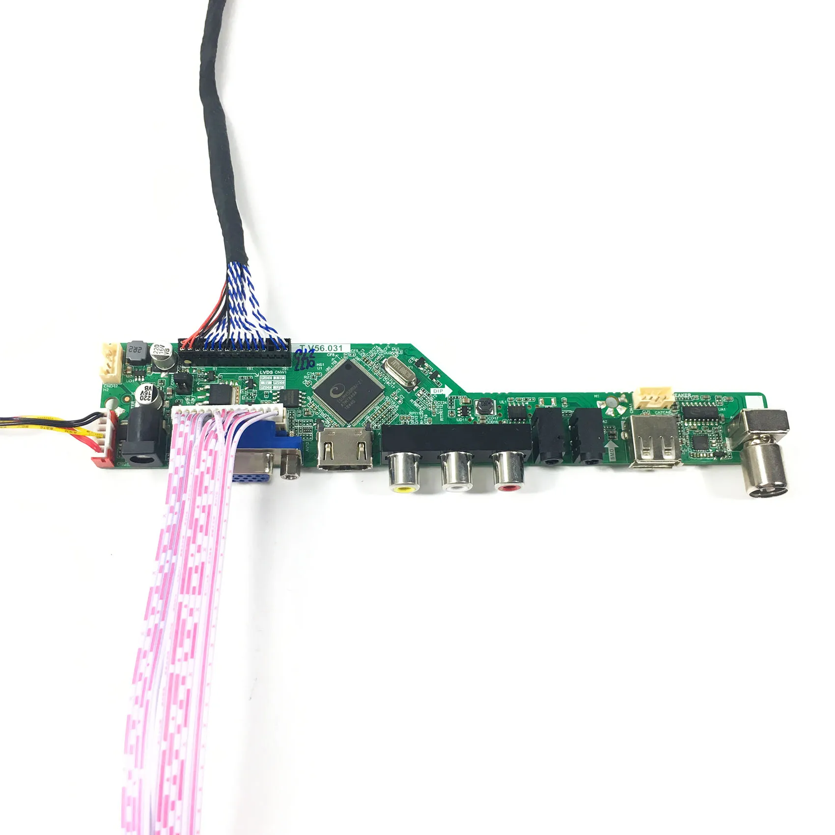 HDMI VGA AV USB RF lcd плата контроллера работает для 17 дюймов 1280x1024 G170EG01 V1