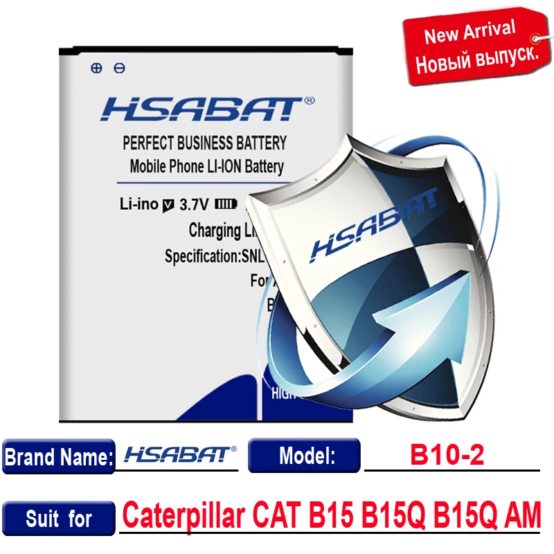 HSABAT 2800 мАч BL192 B10-2 батарея для гусеницы CAT B15 B15Q B15Q AM