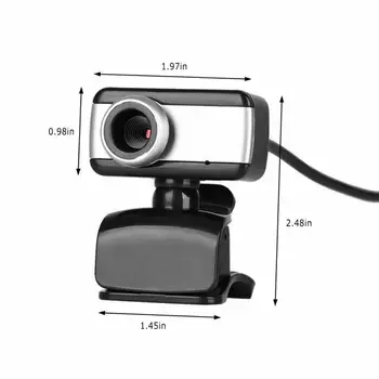 

2020 New High Resolution HD USB 2.0 Webcam With Microphone Laptop Desktop PC Computer Web Camera For Desktop Laptop PC