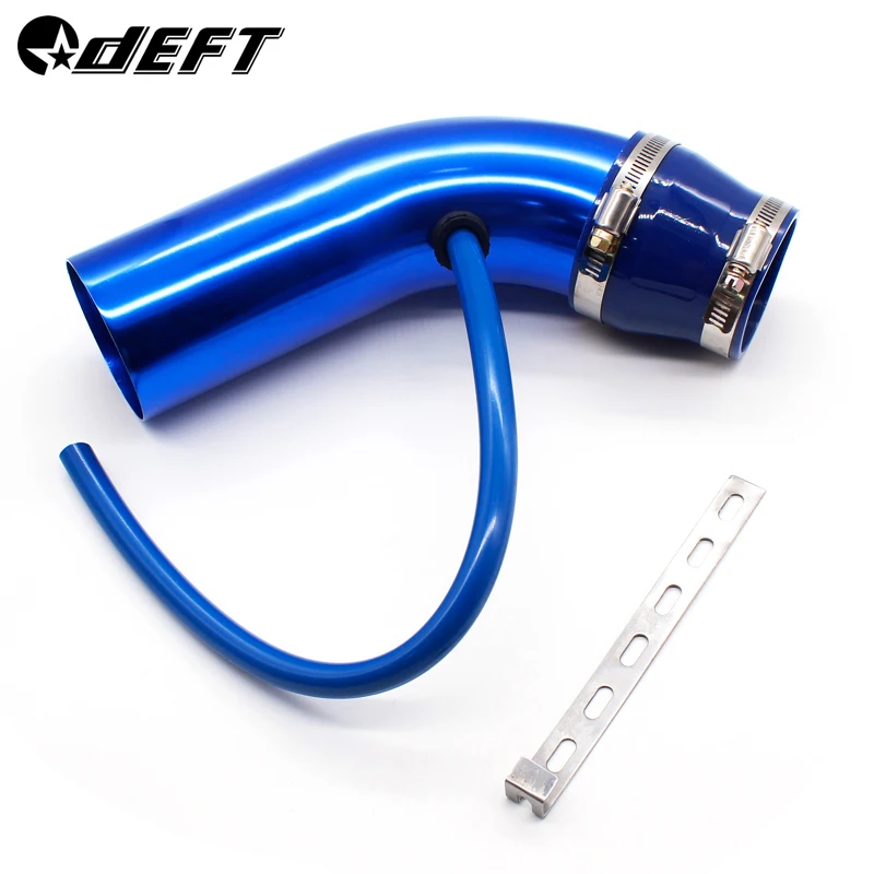 Aluminium 76mm 3" Auto Car Cold Air Intake Induction System Pipe Kit