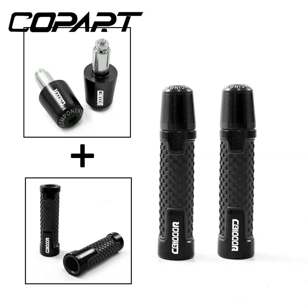 

For Honda CB1000R CB 1000R CB1000 R All Years 7/8"22MM Universal Motorcycle Handle Bar CNC Handlebar Grips Cap End Plugs