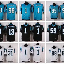 Stitiched, Carolina, Cam Newton, Josh Norman, Luke Kuechly, Greg Olsen, Kelvin Benjamin, Star lotulei, Charles jonson Jersey