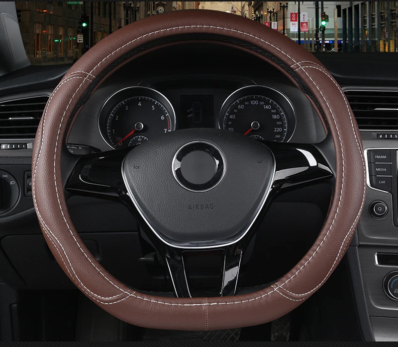 D Тип чехол рулевого колеса автомобиля из искусственной кожи для Kia Proceed Ceed GT автомобильный Стайлинг ручной Бар накидка авто аксессуары для интерьера