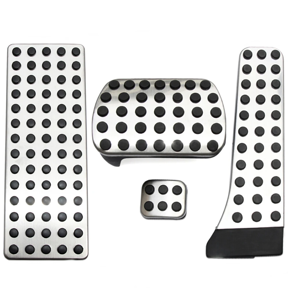 Car Accessories Brake Clutch Pedal Pad Covers For Mercedes Benz W124 W202 W203 W140 W208 W210 W211 W220 R170 R171 R-Class AT/MT