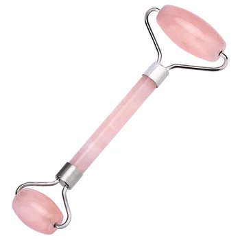 

Slimming Face Massager Quartz Roller Natural Jade Facial Massage Roller Stone Skin Massager Face Lifting Tool
