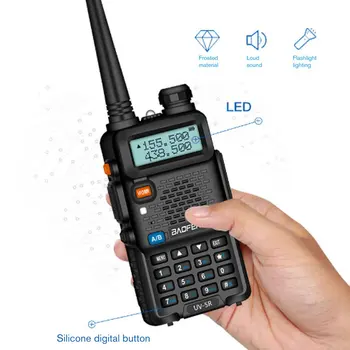 

Baofeng UV-5R Walkie Talkie Professional CB Radio Station Baofeng UV 5R Transceiver 5W VHF UHF Portable UV5R Hunting Ham Radio