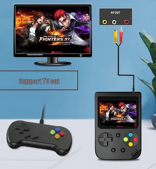 

Retro Portable Mini Handheld Video Game Console 8-Bit 3.0 Inch Color LCD Kids Color Game Player Built-in 500 games