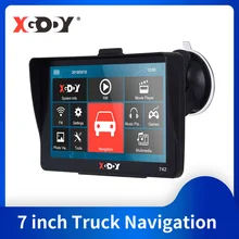 Xgody 742 автомобиля GPS навигатор 7 дюймов грузовик GPS навигации с зонтиком сенсорный Экран 256M + 8G навигатор Россия Навител Бесплатная Карты FM Xgody 742 автомобиля GPS навигатор 7 дюймов грузовик GPS навигации с зонтиком сенсорный Экран 256M + 8G навигатор Россия Навител Бесплатная Карты FM