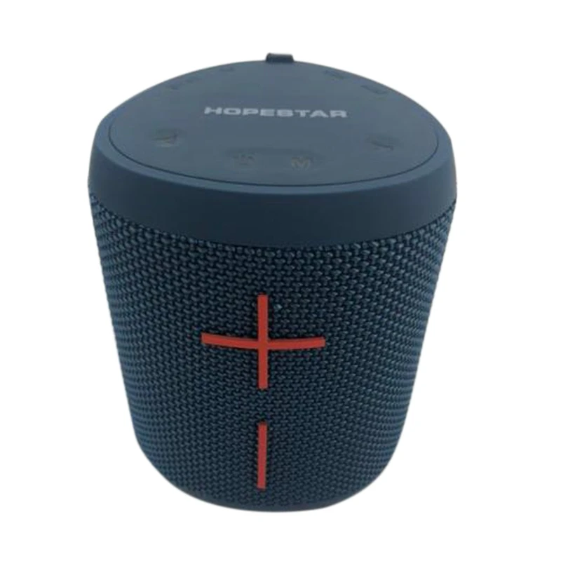 Blue Hopestar P14 портативный открытый Bluetooth водонепроницаемый динамик тройной угол звуковая панель коробка стерео сабвуфер - Цвет: Blue