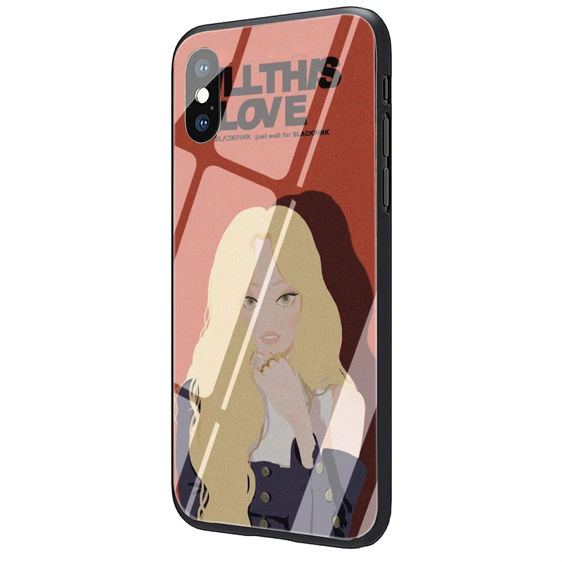 G4 EWAU Blackpink kill this love чехол из закаленного стекла для телефона iPhone 5 5S SE 6 6s 7 8 plus X XR XS 11 pro Max - Цвет: G4