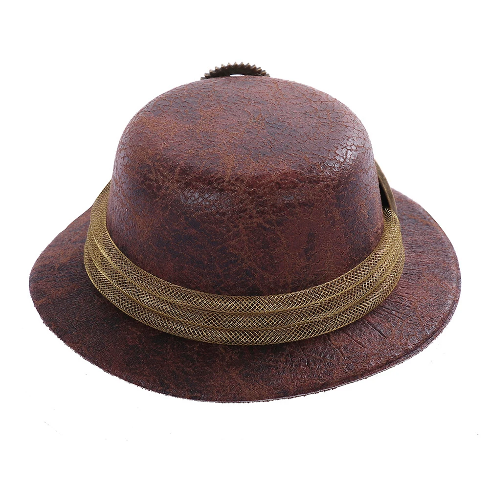 Мини топ в стиле стимпанк Готическая антикварная головная Экипировка нео