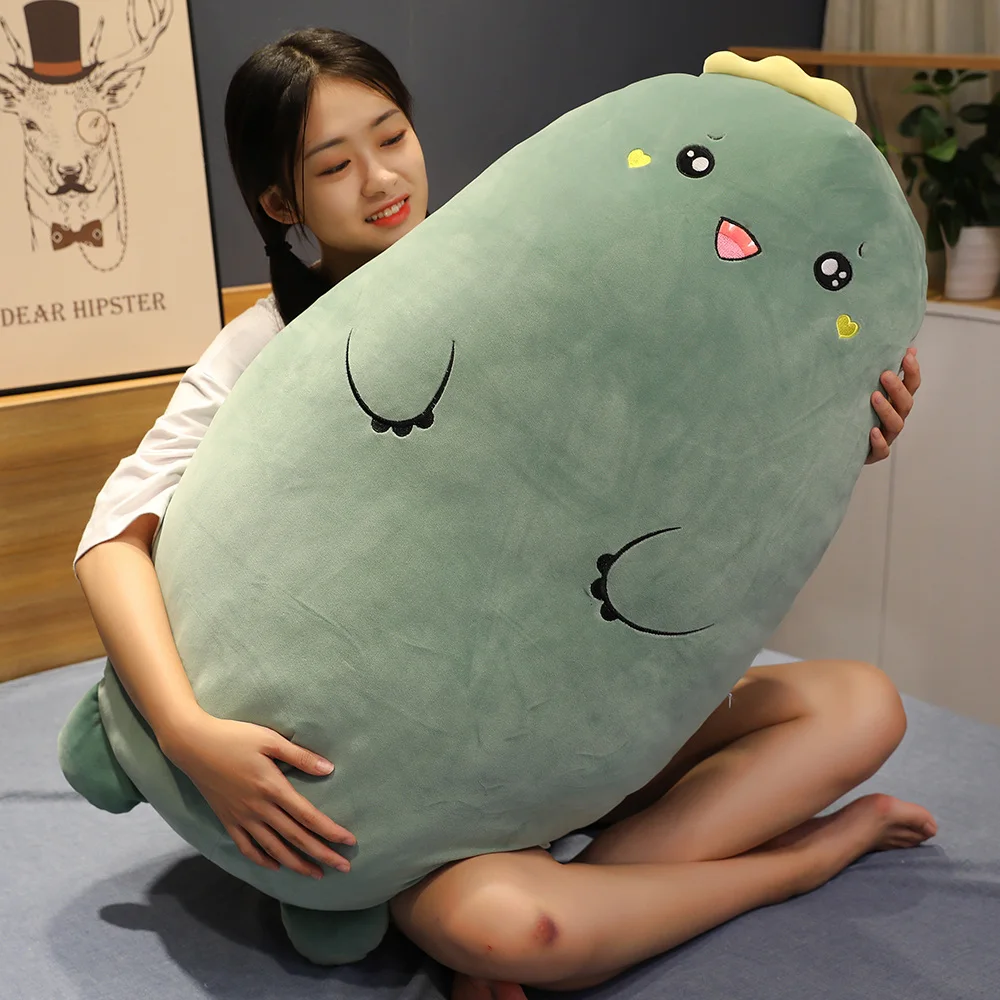 Длинная Подушка Детские кухонные принадлежности девочка динозавр кукла-подушка на подушки кровать - Цвет: Бургундия