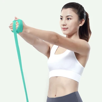 

1500mmx150mm TPE Fitness Exercise Resistance Yoga Bands Exercise Strap Rubber Elastic Band Loops Gym Training Fitness Equipment